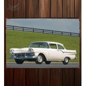 Металлическая табличка Ford Custom Tudor Sedan 312